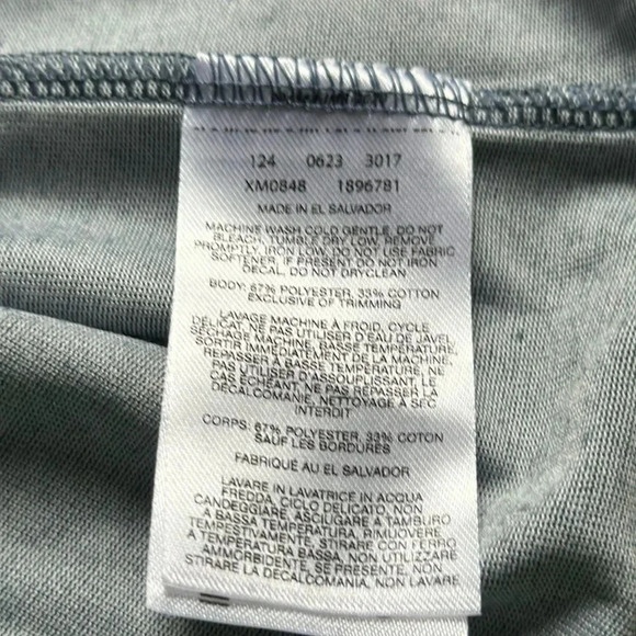 Columbia Men's Long Sleeve Raglan Tee Blue - Picture 10 of 12